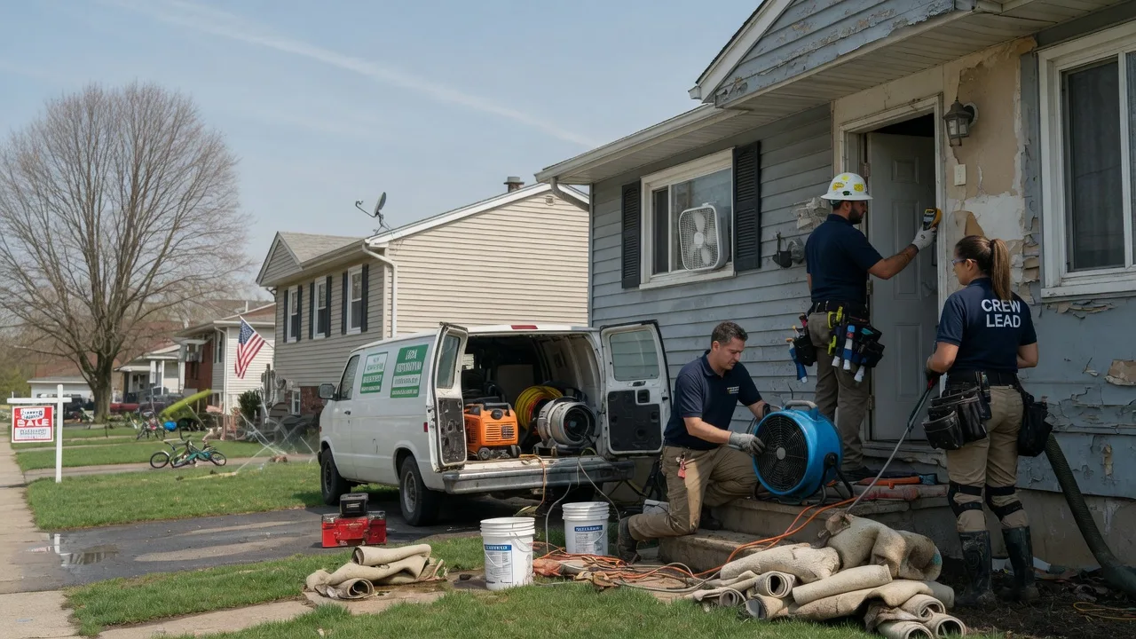 Flood Cleanup in Council Bluffs, IA near me
