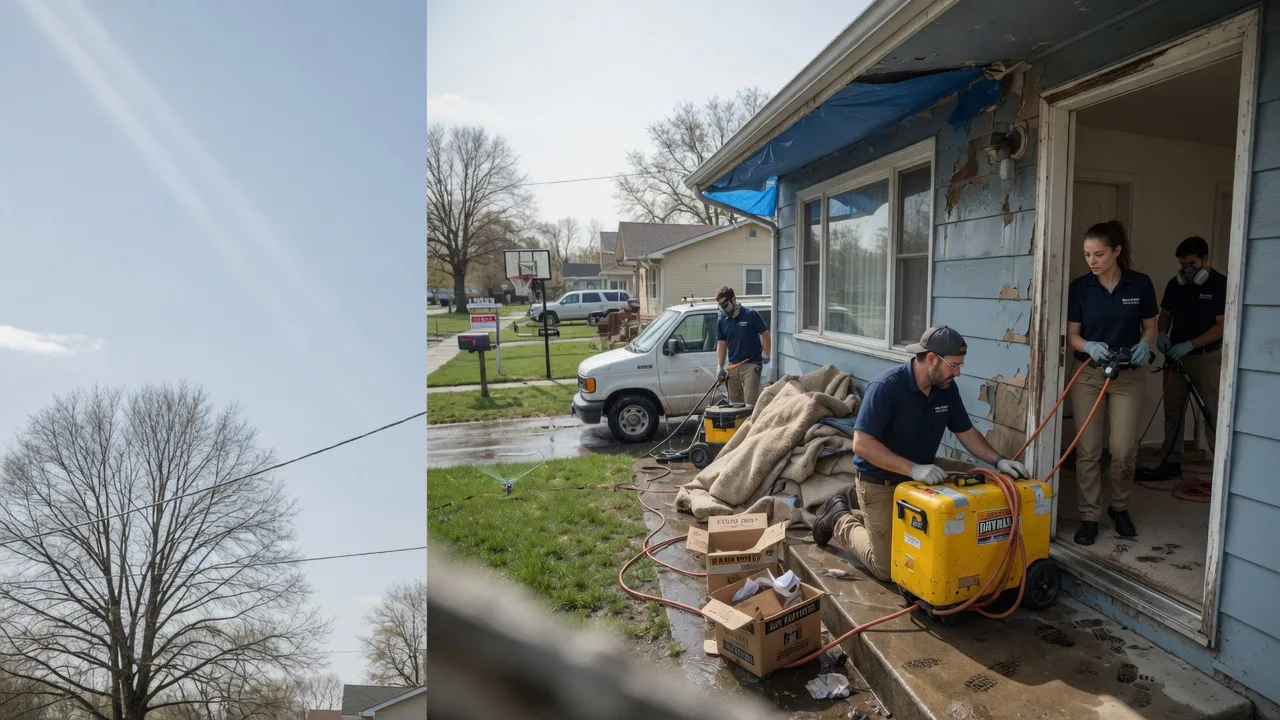 Basement Flood Cleanup in Council Bluffs, IA near me